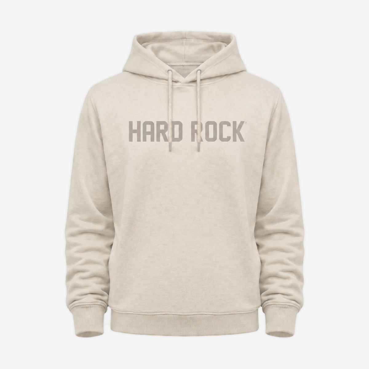Comfy Fleece Pullover Hoodie in Beige image number 2